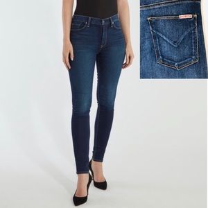 HUDSON Barbara High Rise Crop Skinny Jeans 31 EUC
